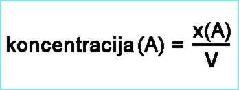 lekcije iz kemije - koncentracije